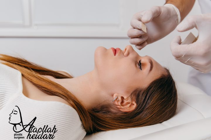 خوابیدن به پهلو یا روی شکم از نباید های بعد از عمل بینی