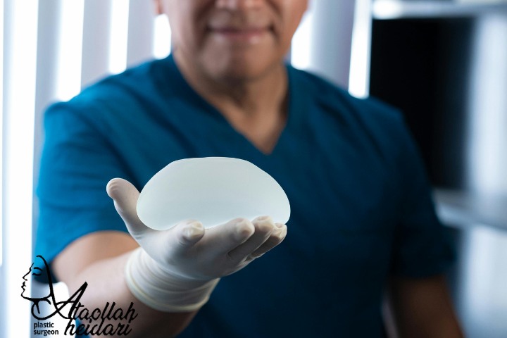 انواع پروتز سینه از لحاظ شکل